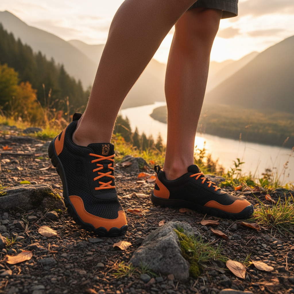 Lightweight Barefoot Style Walking Shoes for Outdoor Adventures and Travel