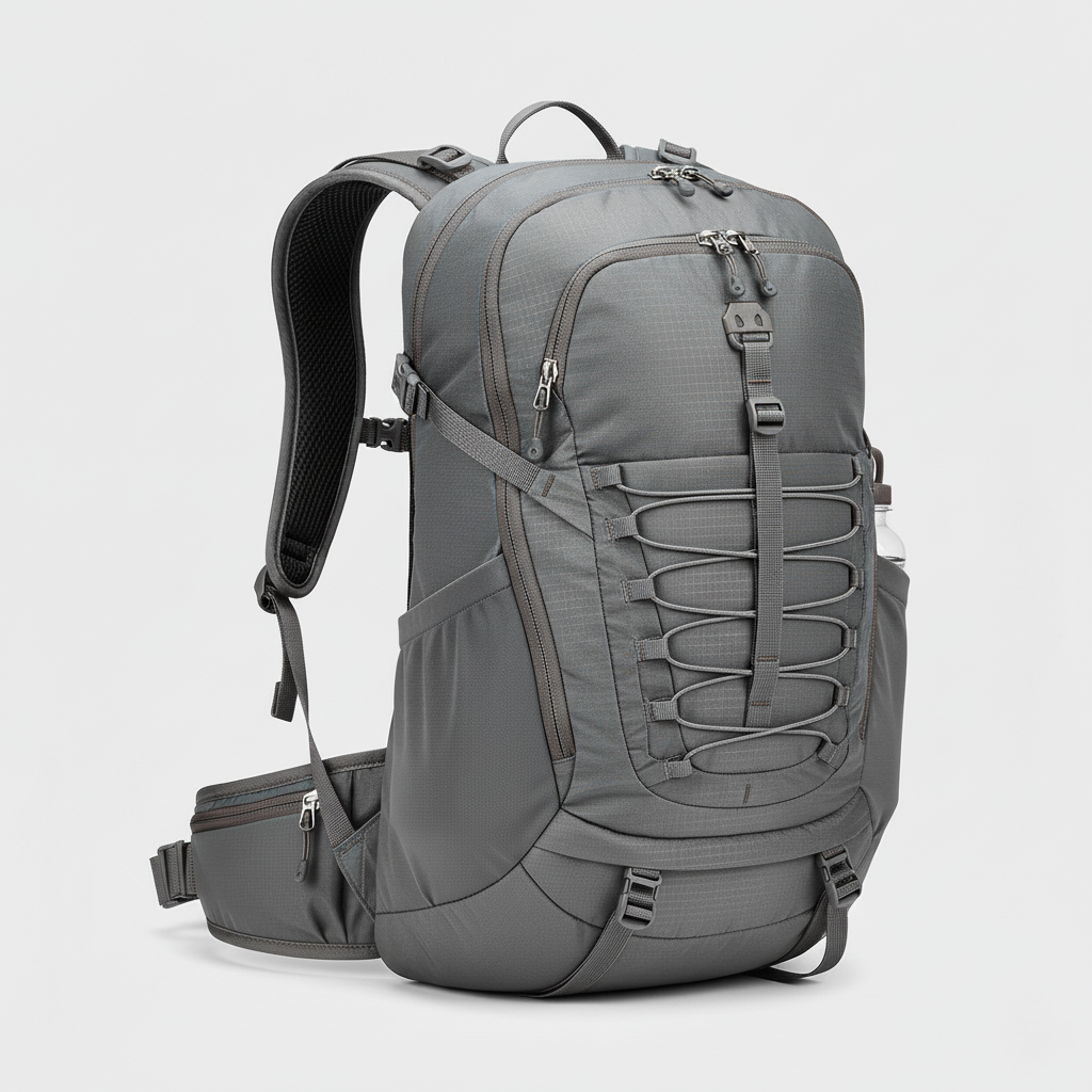 40L Lightweight Hiking Backpack with Laptop Sleeve and Gear Loops for Day Hikes and Travel