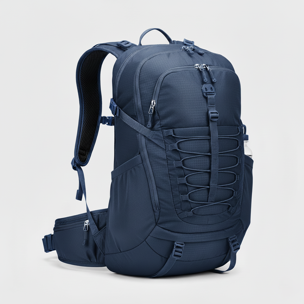 40L Lightweight Hiking Backpack with Laptop Sleeve and Gear Loops for Day Hikes and Travel