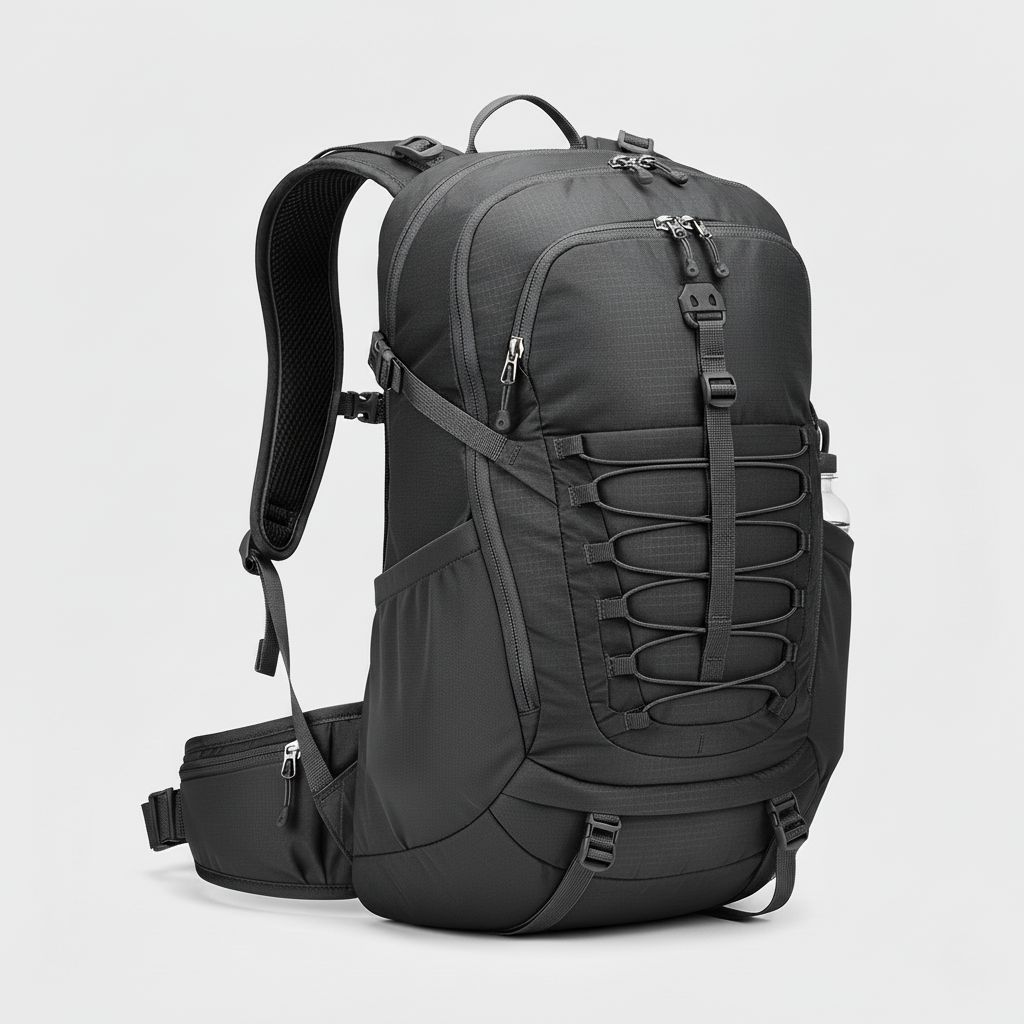40L Lightweight Hiking Backpack with Laptop Sleeve and Gear Loops for Day Hikes and Travel